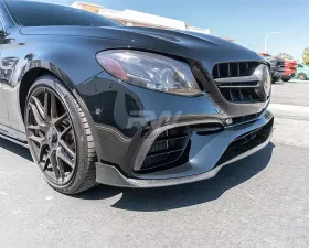 RW Carbon BRS Style CF Front Lip Mercedes-Benz W213 E63S 2018-2020