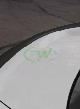 RW Carbon ED1 Style CF Trunk Spoiler w/ 3M Tape Mercedes-Benz W213 2017-2022                                     - mercw21303-1 - Image 4