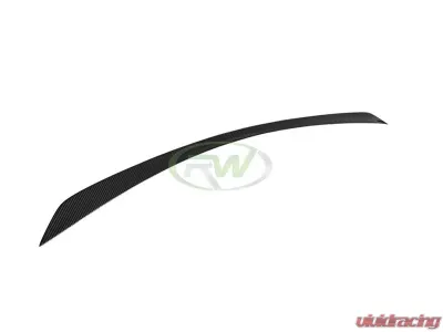 RW Carbon ED1 Style CF Trunk Spoiler w/ 3M Tape Mercedes-Benz W213 2017-2022 - mercw21303-1