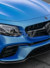 RW Carbon BRS Forged Carbon Front Lip w/ SLiPLO Anti-Scrape Kit Mercedes-Benz W213 E63S 2018-2020                                     - mercw21304-1 - Image 5
