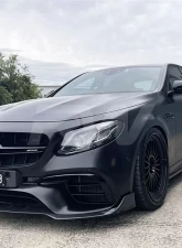 RW Carbon Fiber Side Skirt Extensions Mercedes-Benz W213 2017-2020                                     - mercw21308 - Image 2