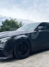 RW Carbon Fiber Side Skirt Extensions Mercedes-Benz W213 2017-2020                                     - mercw21308 - Image 3