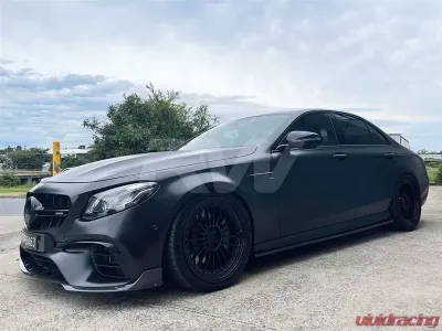 RW Carbon Fiber Side Skirt Extensions Mercedes-Benz W213 2017-2020 - mercw21308