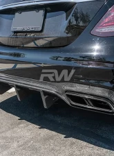 RW Carbon Fiber Rear Diffuser Mercedes-Benz W213 E63S 2018-2020                                     - mercw21310 - Image 6