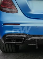 RW Carbon Forged Carbon Rear Diffuser Mercedes-Benz W213 E63S 2018-2020                                     - mercw21311 - Image 2