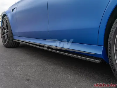 RW Carbon Forged Carbon Side Skirt Extensions Mercedes-Benz W213 E Class 2017-2020 - mercw21312