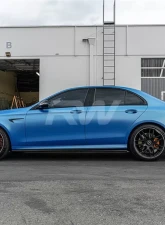 RW Carbon Forged Carbon Side Skirt Extensions Mercedes-Benz W213 E Class 2017-2020                                     - mercw21312 - Image 2