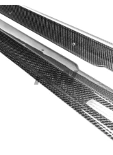 RW Carbon DTM Carbon Fiber Side Skirt Extensions Mercedes-Benz E43 AMG | E53 AMG | E63S AMG 2017-2020                                     - mercw21314 - Image 5
