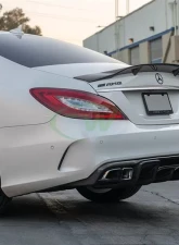 RW Carbon Renn Style CF Diffuser Mercedes-Benz W218 CLS63 | CLS550 2012-2018                                     - mercw21805 - Image 2