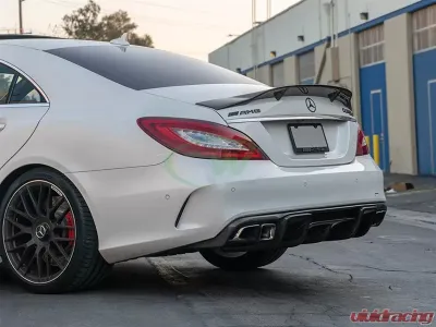 RW Carbon Renn Style CF Diffuser Mercedes-Benz W218 CLS63 | CLS550 2012-2018 - mercw21805