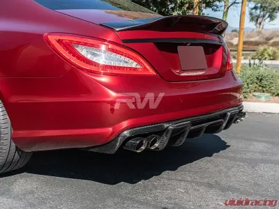 RW Carbon Renn Style CF Diffuser Mercedes-Benz W218 CLS63 | CLS550 2012-2018 - mercw21805