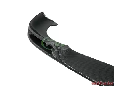 RW Carbon DTM Carbon Fiber Front Lip w/ SLiPLO Anti-Scrape Kit Mercedes-Benz W218 CLS63 2012-2014 - mercw21808-1