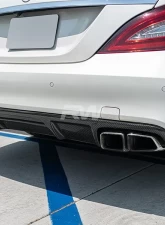 RW Carbon Fiber Diffuser Mercedes-Benz W218 CLS63 AMG 2012-2018                                     - mercw21810 - Image 5