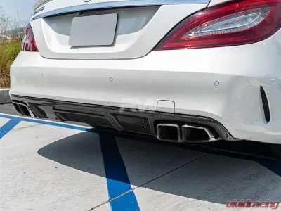 RW Carbon Fiber Diffuser Mercedes-Benz W218 CLS63 AMG 2012-2018 - mercw21810
