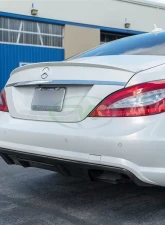 RW Carbon Fiber Diffuser Mercedes-Benz W218 CLS63 AMG 2012-2018                                     - mercw21810 - Image 3