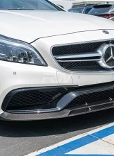 RW Carbon BRS Style Carbon Fiber Front Lip Mercedes-Benz W218 CLS63 2015-2018                                     - mercw21812 - Image 6