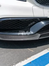 RW Carbon BRS Style Carbon Fiber Front Lip Mercedes-Benz W218 CLS63 2015-2018                                     - mercw21812 - Image 2