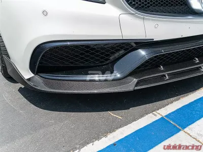 RW Carbon BRS Style Carbon Fiber Front Lip Mercedes-Benz W218 CLS63 2015-2018 - mercw21812