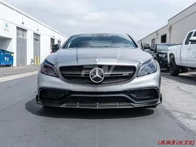 RW Carbon BRS Style Carbon Fiber Front Lip Mercedes-Benz W218 CLS63 2015-2018 - mercw21812