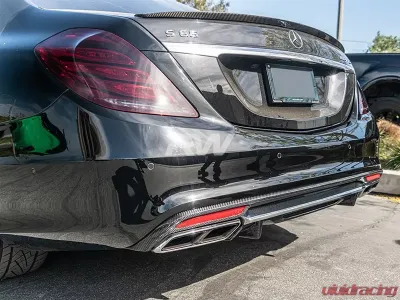 RW Carbon Fiber Rear Diffuser Mercedes-Benz W222 S63 2014-2020 - mercw22202