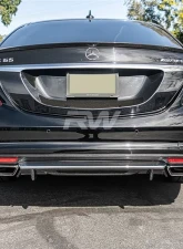 RW Carbon Fiber Rear Diffuser Mercedes-Benz W222 S63 2014-2020                                     - mercw22202 - Image 2