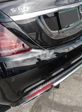 RW Carbon Fiber Rear Diffuser Mercedes-Benz W222 S63 2014-2020                                     - mercw22202 - Image 4