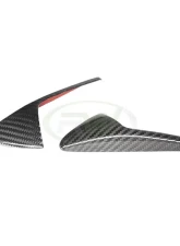 RW Carbon Fiber Fender Trim Covers Tesla Model 3 2017+                                     - tesla015 - Image 2