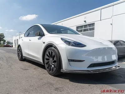 RW Carbon DTM Full Carbon Fiber Side Skirt Extensions Tesla Model Y 2020-2023 - tesla019