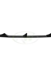 RW Carbon DTM Full Carbon Fiber Front Lip Spoiler w/ SLiPLO Anti-Scrape Kit Tesla Model Y 2020-2023                                     - tesla021-1 - Image 4