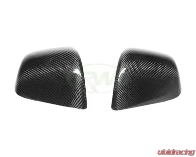 RW Carbon Carbon Fiber Mirror Covers Tesla Model Y 2020-2023 - tesla023