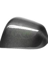 RW Carbon Carbon Fiber Mirror Covers Tesla Model Y 2020-2023                                     - tesla023 - Image 2