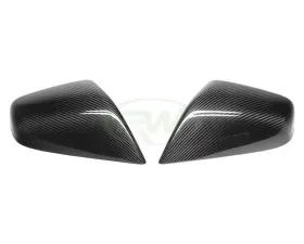 RW Carbon Carbon Fiber Mirror Covers Tesla Model S 2012-2020