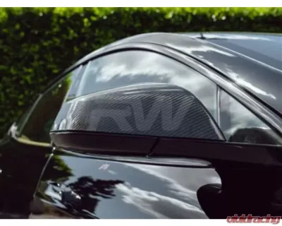 RW Carbon Carbon Fiber Mirror Covers Tesla Model S 2021-2023 - tesla028