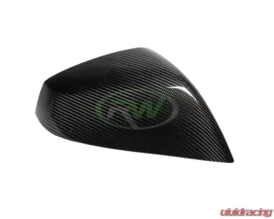 RW Carbon Carbon Fiber Mirror Covers Tesla Model S 2021-2023 - tesla028