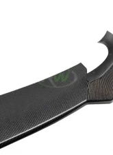 RW Carbon Carbon Fiber Front Lip Spoiler Tesla Model S 2021-2023                                     - tesla029 - Image 7