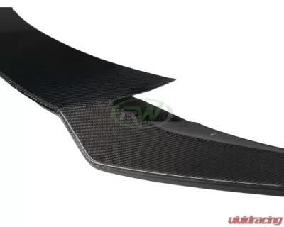 RW Carbon Carbon Fiber Front Lip Spoiler Tesla Model S 2021-2023 - tesla029