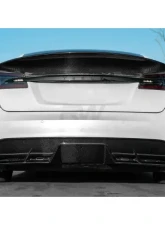 RW Carbon Plaid Carbon Fiber Rear Diffuser Tesla Model S 2021+                                     - tesla034 - Image 11