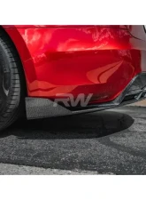 RW Carbon Plaid Carbon Fiber Rear Diffuser Tesla Model S 2021+                                     - tesla034 - Image 5