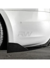 RW Carbon Plaid Carbon Fiber Rear Diffuser Tesla Model S 2021+                                     - tesla034 - Image 7