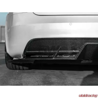 RW Carbon Plaid Carbon Fiber Rear Diffuser Tesla Model S 2021+ - tesla034