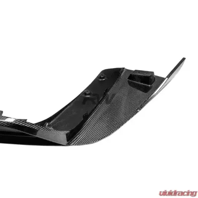 RW Carbon Plaid Carbon Fiber Rear Diffuser Tesla Model S 2021+ - tesla034