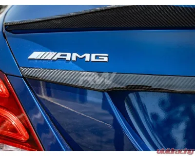 RW Carbon CF Trunk Trim Mercedes-Benz W205 Sedan 2015-2021 - Mercw20550