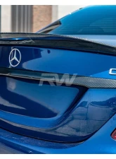RW Carbon CF Trunk Trim Mercedes-Benz W205 Sedan 2015-2021                                     - Mercw20550 - Image 5