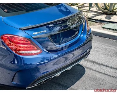 RW Carbon CF Trunk Trim Mercedes-Benz W205 Sedan 2015-2021 - Mercw20550