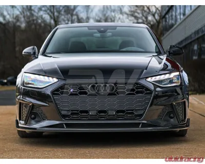 RW Carbon CF Front Lip Audi A4 | S4 B9 2020+ - audia402