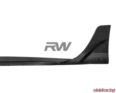 RW Carbon CF Side Skirt Extensions Audi A5 | S5 2020+ - audia501