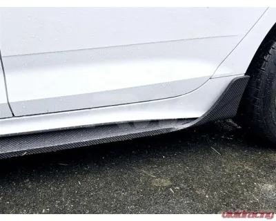 RW Carbon CF Side Skirt Extensions Audi A5 | S5 2020+ - audia501