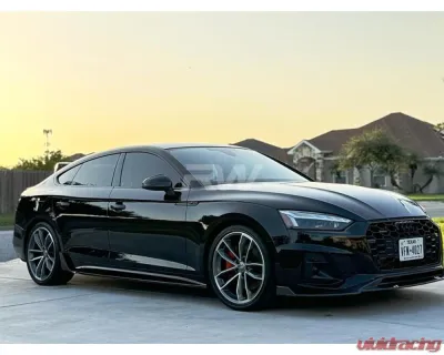 RW Carbon CF Side Skirt Extensions Audi A5 | S5 2020+ - audia501
