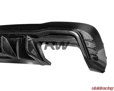 RW Carbon CF Rear Diffuser Audi A4 | S4 B9 2020+ - audib9a404