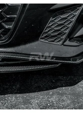 RW Carbon CF Front Lip Spoiler Audi A5 | S5 2020+                                     - audib9a503 - Image 3